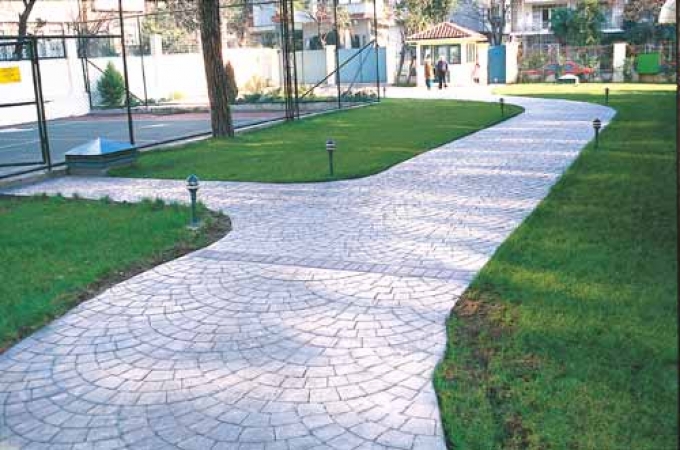 Baskı Beton Baskı Beton